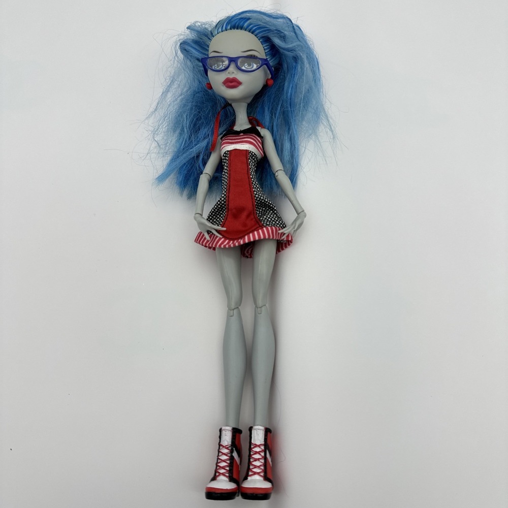 Monster High Doll Ghoulia Yelps First Wave Monster High Doll Mattel W/Glasses